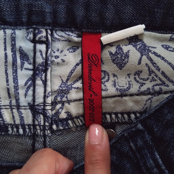 GUESS Jeans - Daredevil Boot Cut Embellished Denim - Picture 8 of 8